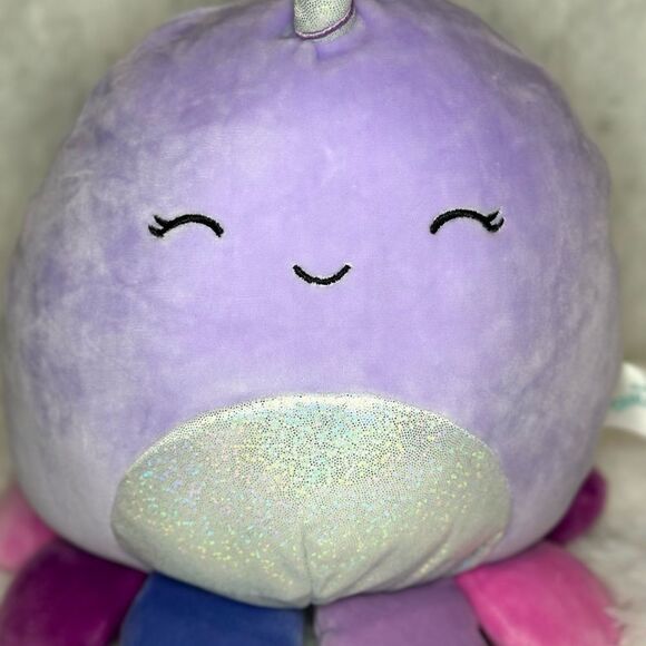 Squishmallows Davina the Unicorn Octopus - Octocorn Plush Stuffed Animal - Picture 6 of 12